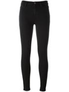 7 For All Mankind Stretch Skinny Jeans, Women's, Size: 29, Black, Modal/cotton/polyester/spandex/elastane