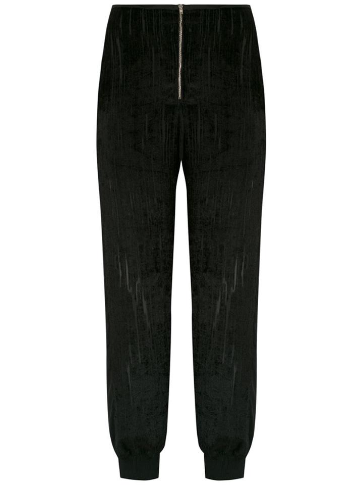 Alcaçuz Lauren Velvet Trousers - Black
