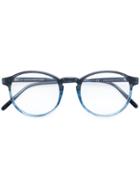 Retrosuperfuture Round Frame Glasses - Blue