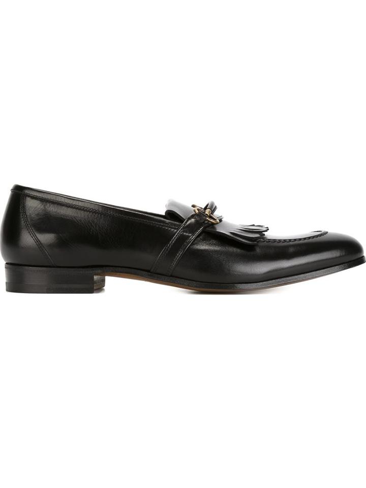 Henderson Baracco Horse Bit Fringed Loafers
