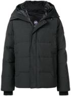 Canada Goose Hooded Down Jacket - Black