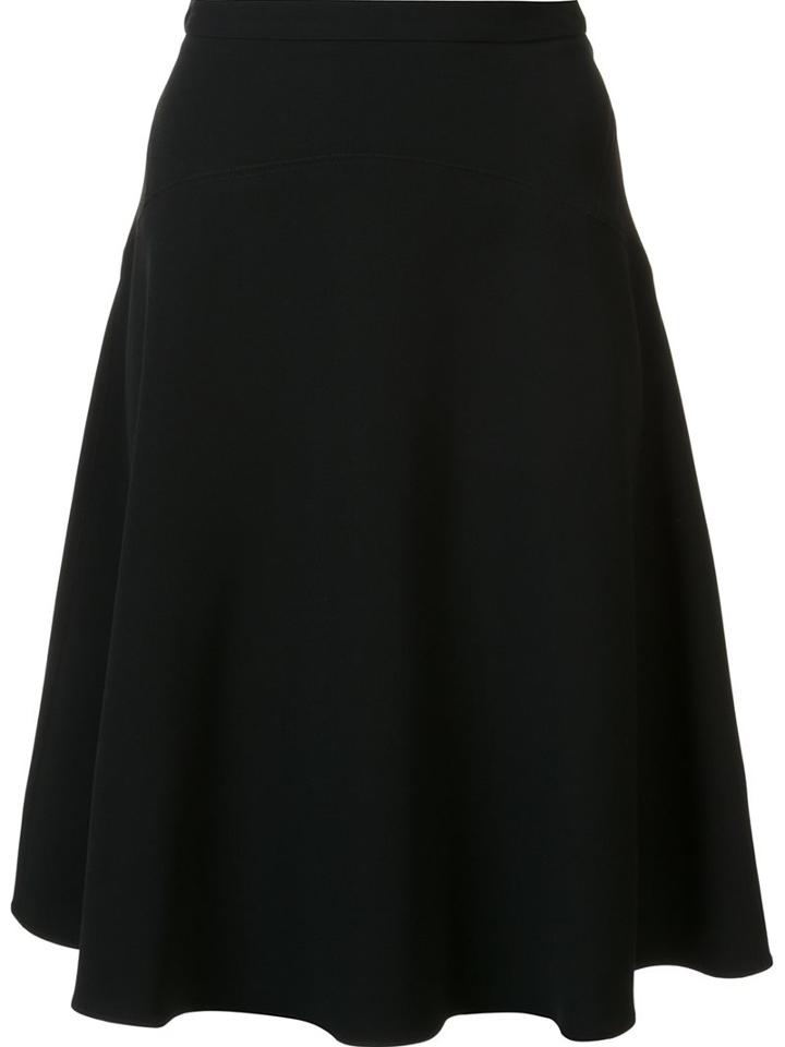 Tome Crepe Flared Skirt