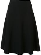 Tome Crepe Flared Skirt