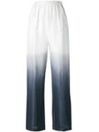 Twin-set - Ombre Trousers - Women - Silk - 42, White, Silk