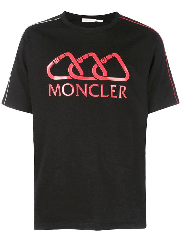 Moncler Logo T-shirt - Black
