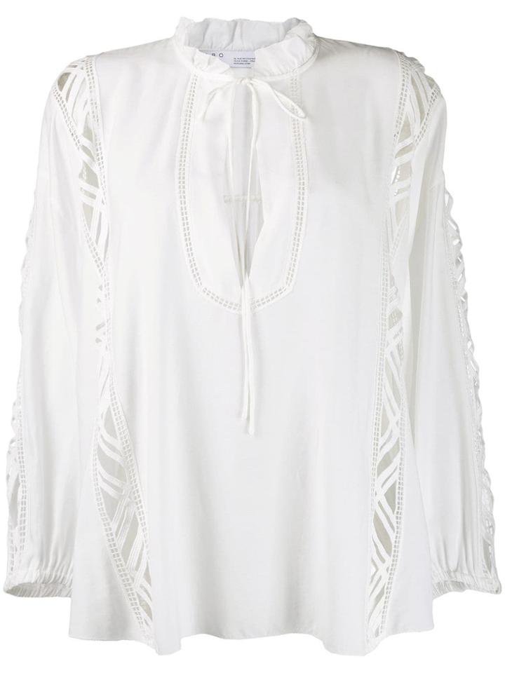 Iro Felicia Laced Blouse - White