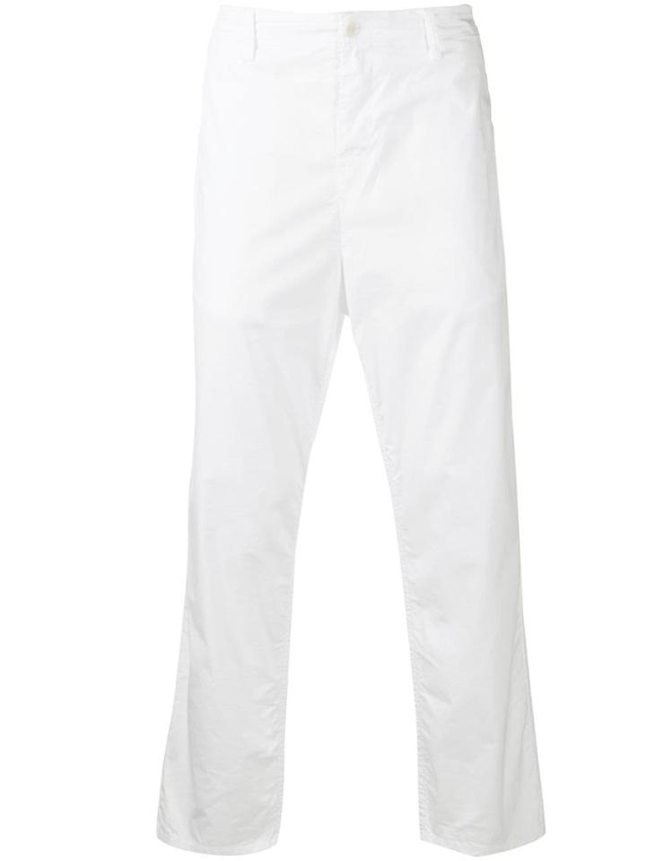 Haikure Straight Leg Trousers - White