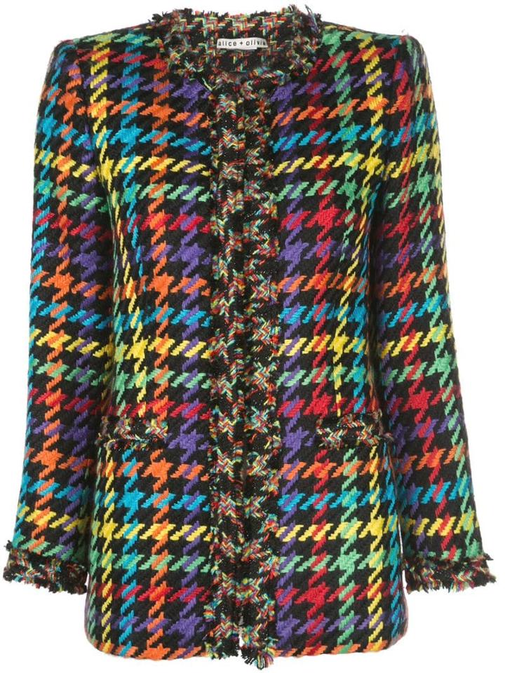 Alice+olivia Andreas Jacket - Black