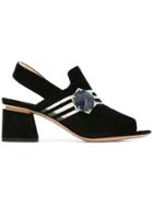 Nicholas Kirkwood 55mm Camille Strap Sandals - Black