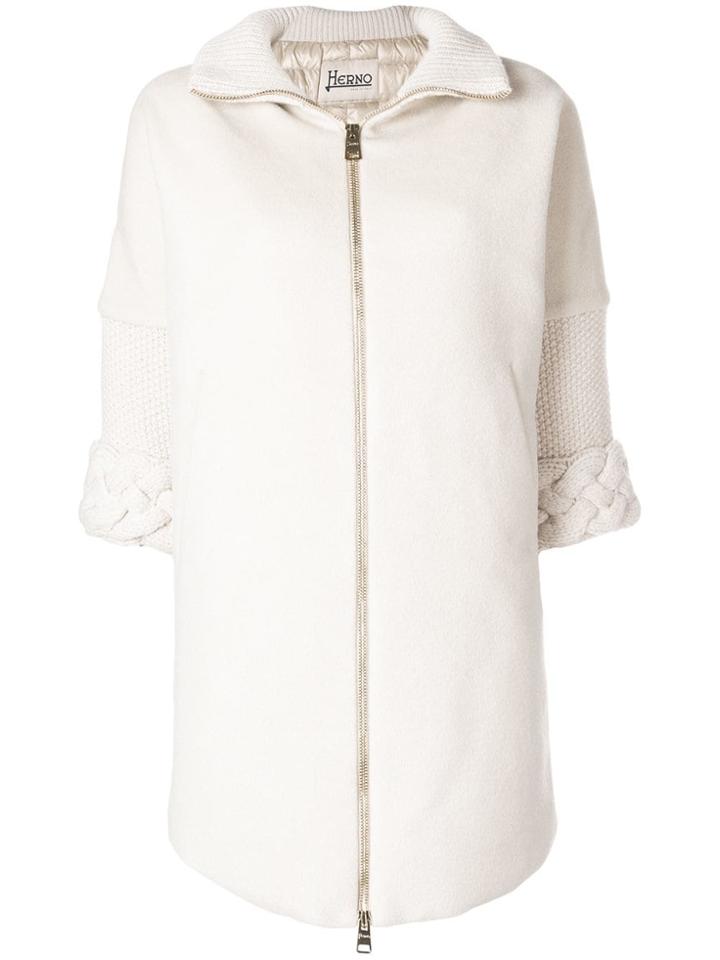 Herno Oversized Coat - White