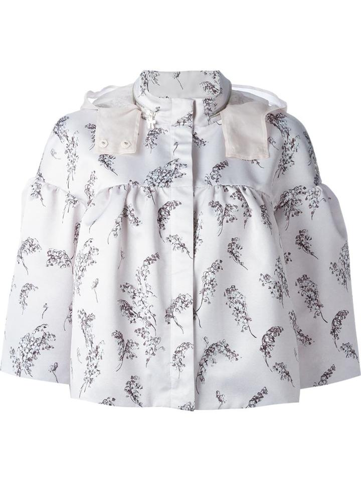Moncler Gamme Rouge Cropped Sleeves Jacket