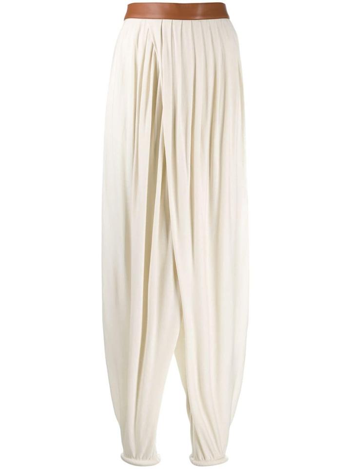 Erika Cavallini Wide-leg Harem Trousers - Neutrals