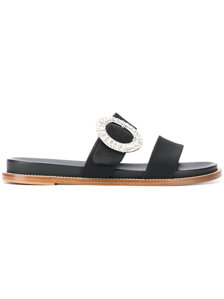 Roberto Festa Buckled Sandals - Black