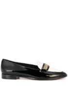 Sophia Webster Colour Block Loafers - Black
