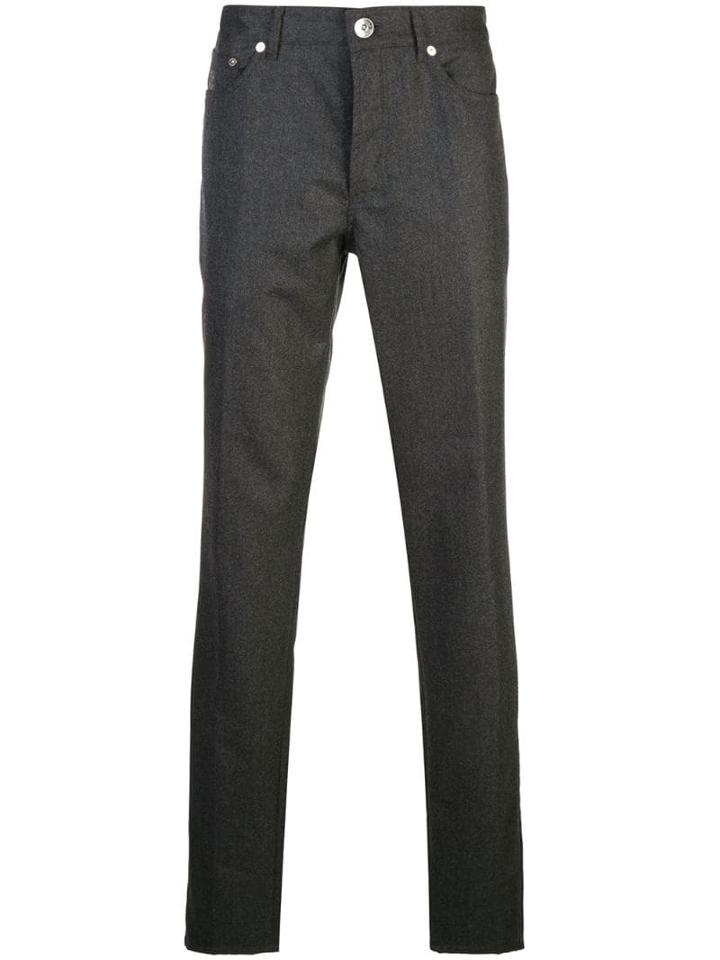 Brunello Cucinelli Classic Regular Trousers - Grey