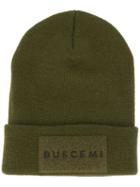 Buscemi Logo Patch Beanie - Green
