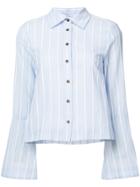 Derek Lam 10 Crosby Long Sleeve Button-down Shirt - Blue