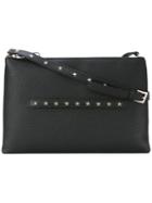 Red Valentino - Star Studded Crossbody - Women - Leather - One Size, Black, Leather
