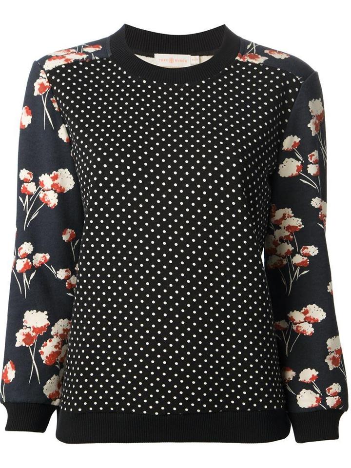 Tory Burch Printed Dotted Sweatshirt