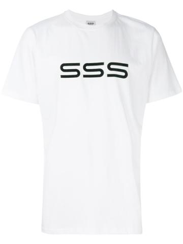 Sss Word Corp Skater Teesss T-shirt - White