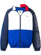 Tommy Jeans Colour-block Padded Jacket - White