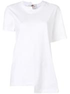 Cédric Charlier Asymmetric T-shirt - White