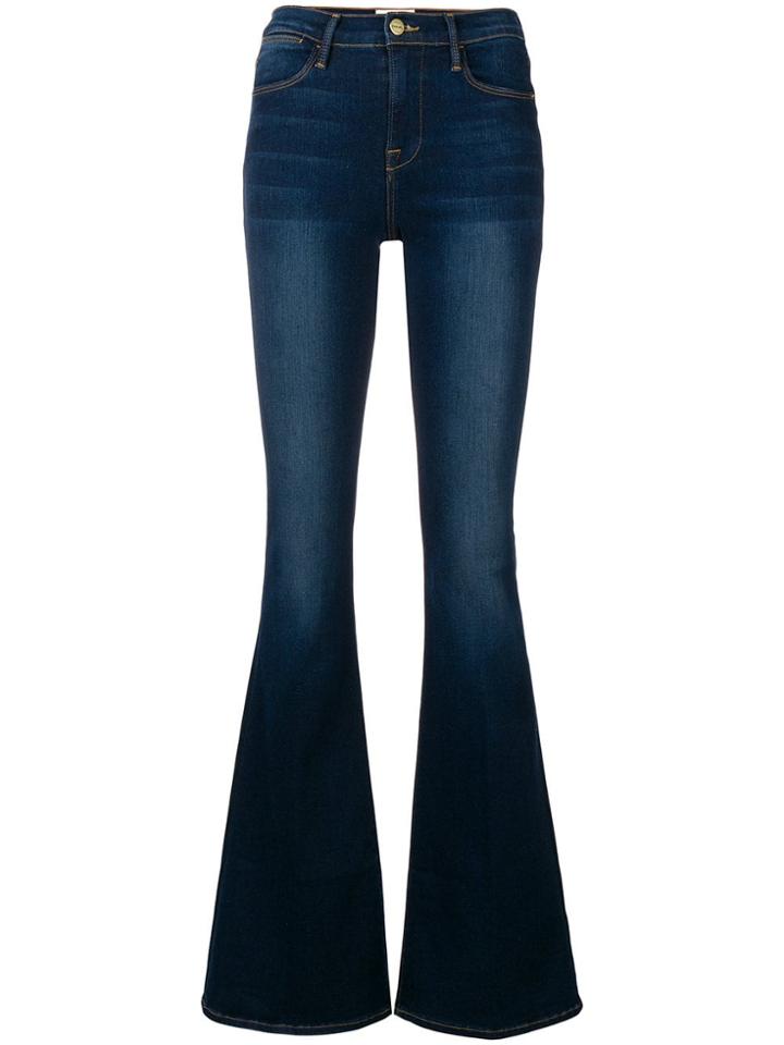 Frame Flared Jeans - Blue