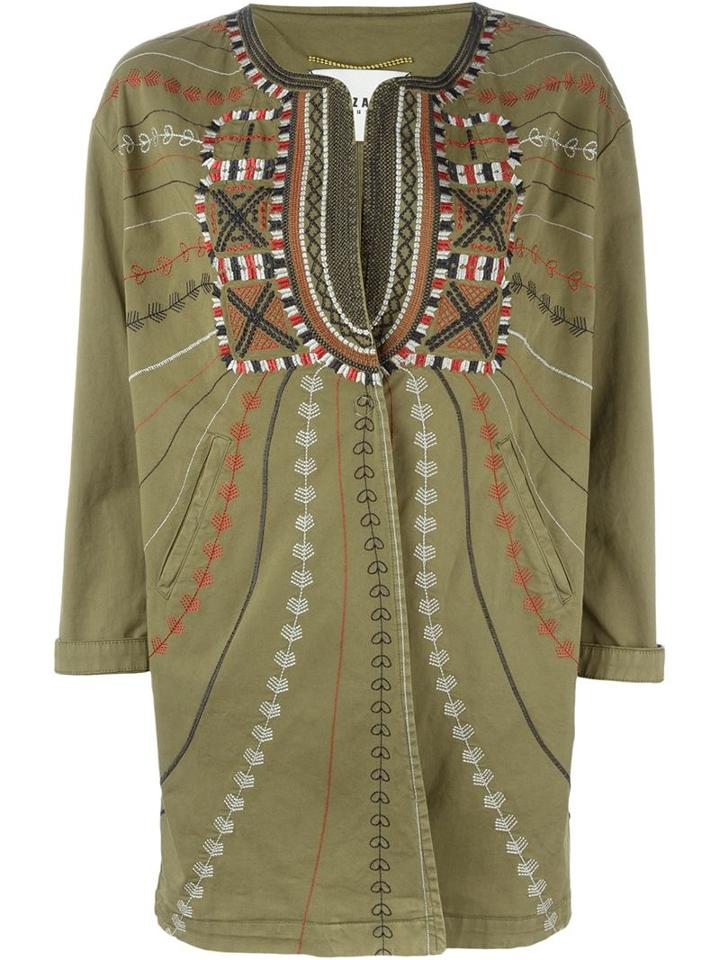 Bazar Deluxe Embroidered Short Coat