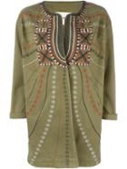 Bazar Deluxe Embroidered Short Coat