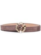 Jimmy Choo Binx Belt - Grey