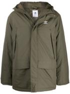 Adidas Padded Parka Coat - Green