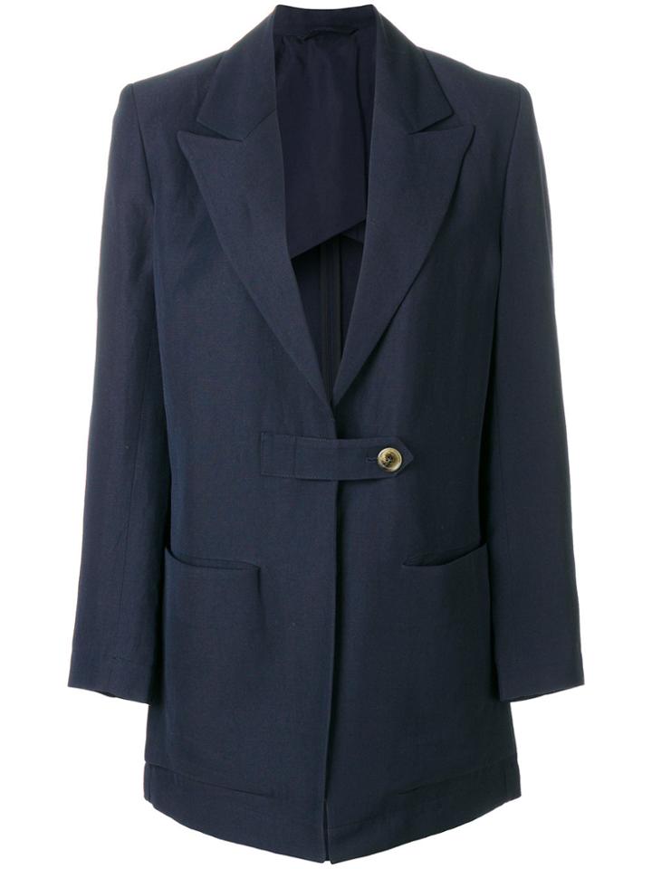 Studio Nicholson Tailored Slim Fit Jacket - Blue