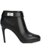 Givenchy 'shark Tooth' Ankle Boots - Black