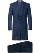 Canali Two Piece Tail Suit - Blue