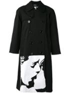 Misbhv - Warszawa 1980 Trench Coat - Men - Cotton/spandex/elastane/viscose - M, Black, Cotton/spandex/elastane/viscose