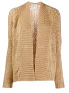 Forte Forte Knitted Long Sleeve Cardigan - Neutrals