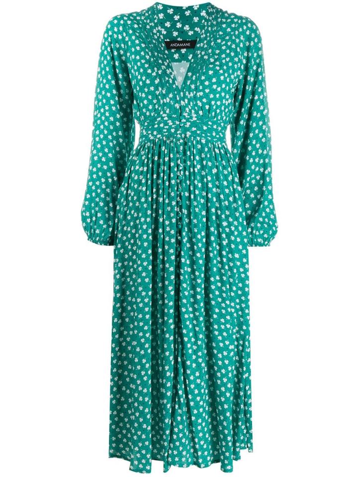 Andamane Agatha Dress - Green