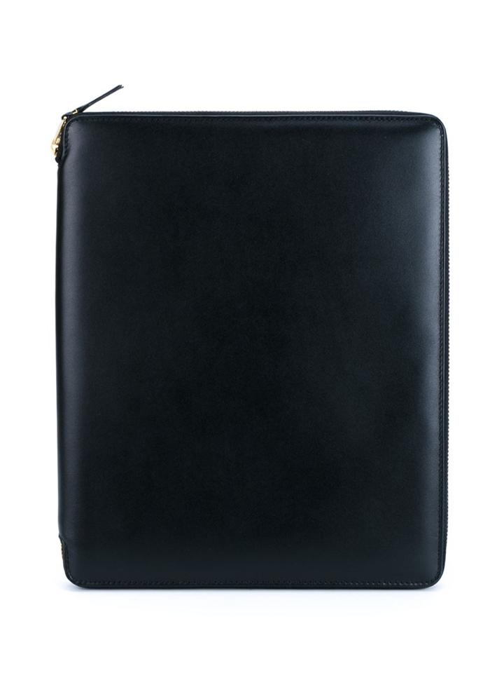Comme Des Garçons Wallet 'classic Plain' Wallet - Black