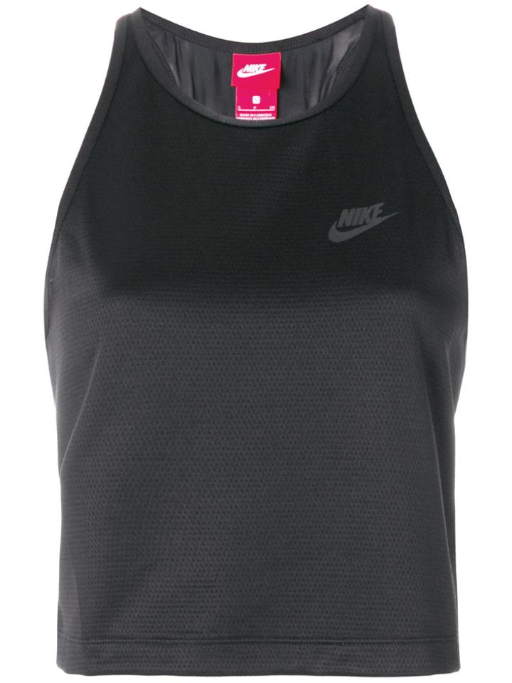 Nike Tech Fleece Tank Top - Black