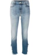 J Brand Ruby Cropped Jeans - Blue