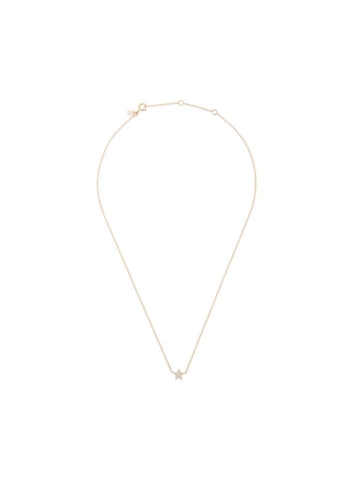 Ef Collection Star Necklace - Metallic