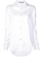 Silvia Tcherassi Ruched Sleeve Shirt - White
