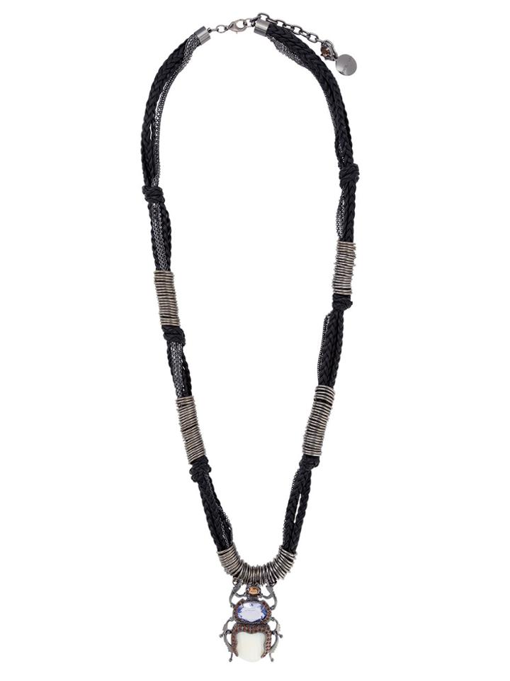 Camila Klein Long Necklace - Metallic