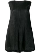 Pleats Please Issey Miyake Luster Tunic Dress - Black