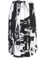 Loewe Salome Print Skirt - White