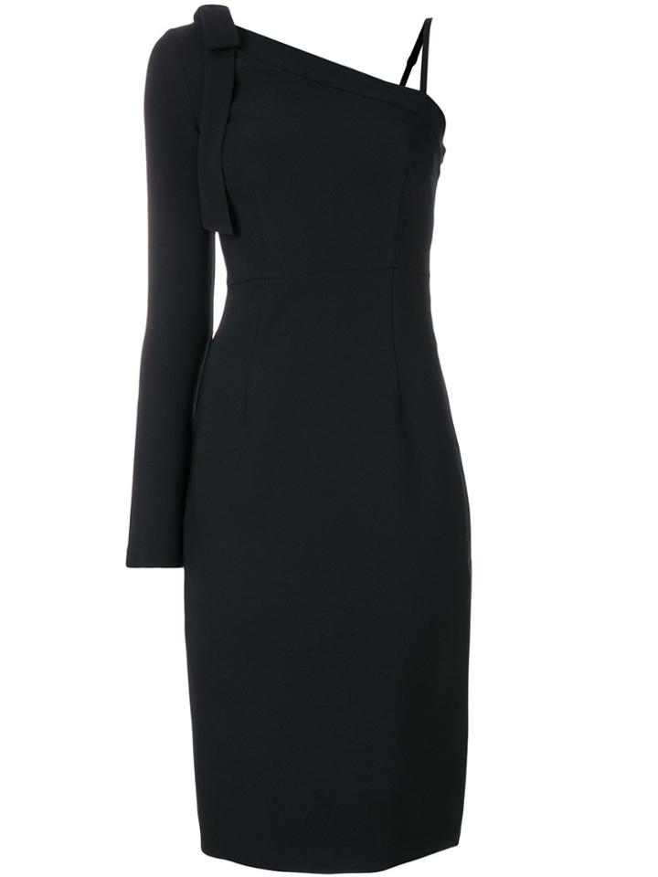 P.a.r.o.s.h. One Shoulder Dress - Black