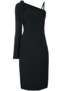 P.a.r.o.s.h. One Shoulder Dress - Black