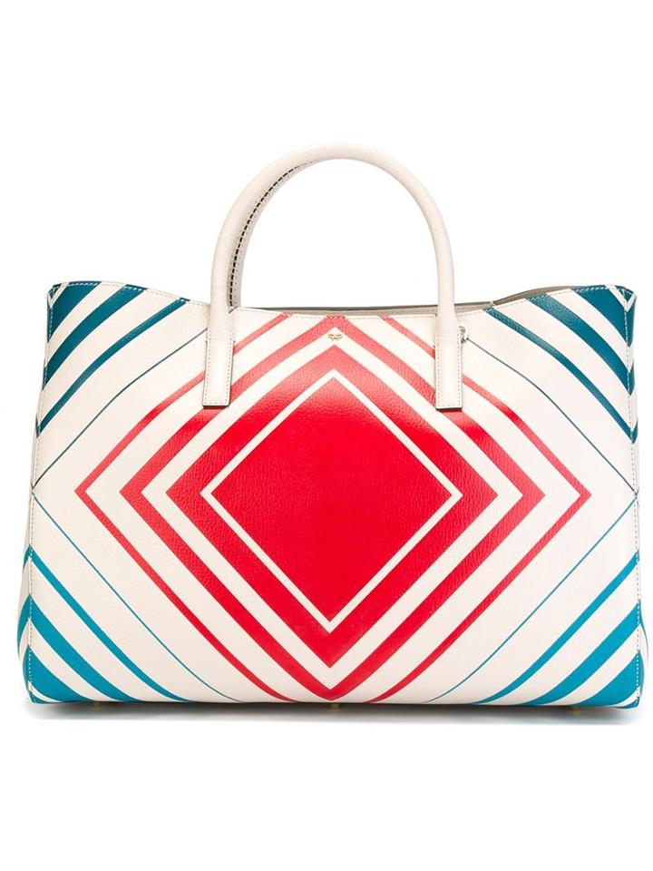 Anya Hindmarch 'diamonds Maxi Featherweight Ebury' Tote