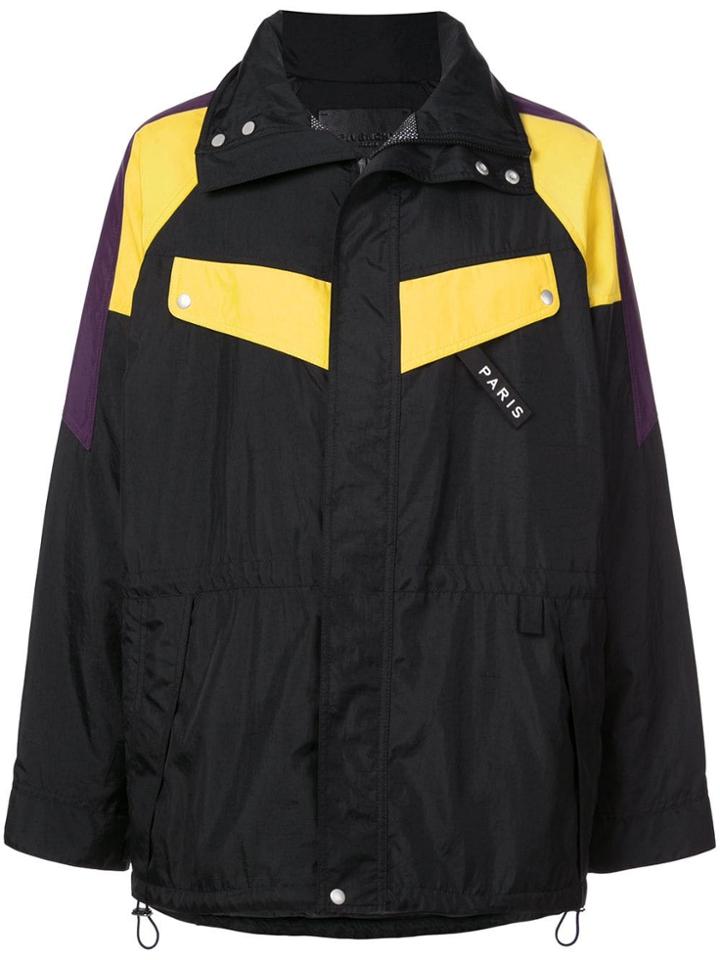 Givenchy Lightweight Colour Block Jacket - Black
