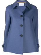 Harris Wharf London Button-up Jacket - Blue